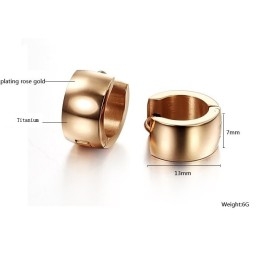 Hochwertige Damen-Titan-Ohrringe