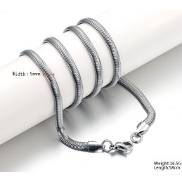 Flache Titan-Schlangenkette Von Hervorragender Qualität