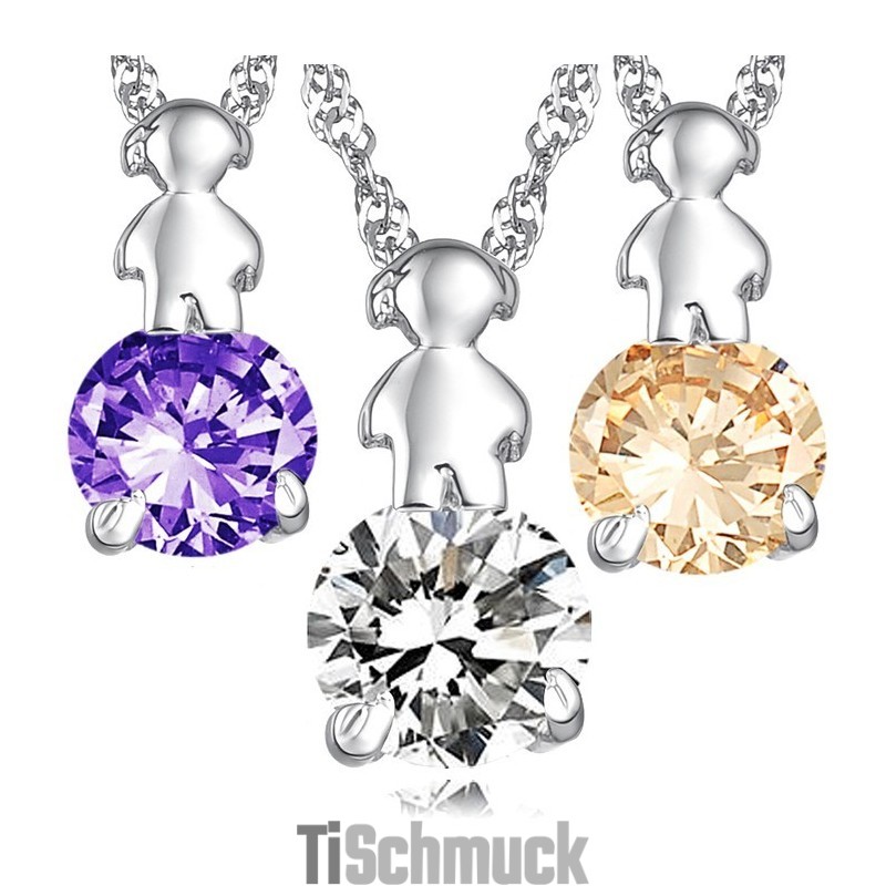 Langlebig Im Einsatz Weibliche Platin Beschichtung Titan Halskette Mit Diamant Langlebig Im Einsatz Weibliche Platin Beschichtung Titan Halskette Mit Diamant