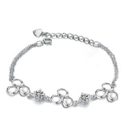 Große Auswahl An Damen-Armbändern Aus Farbechtem Platiniertem Titan