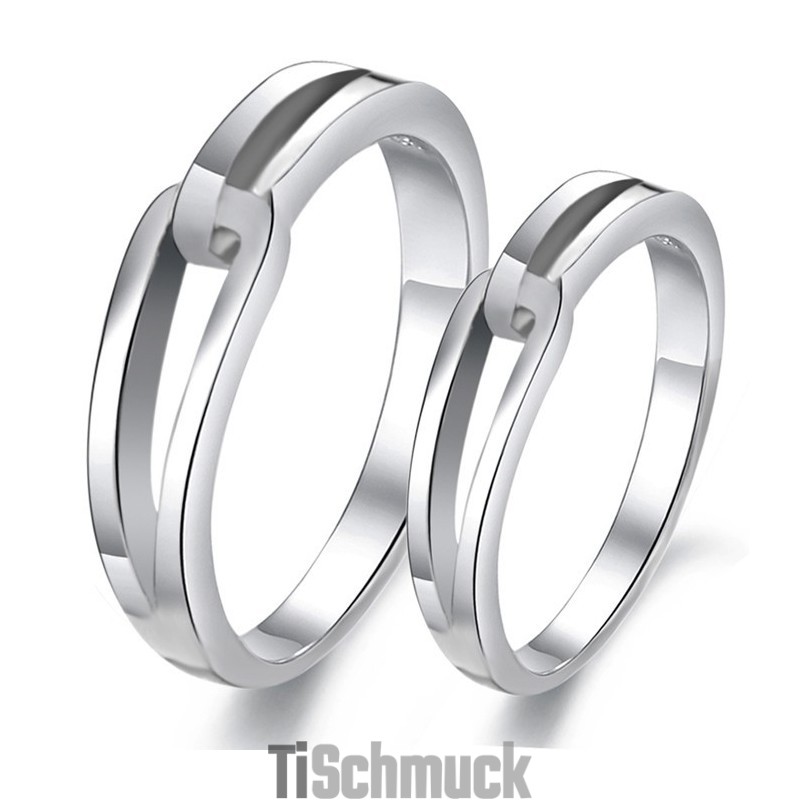 Qualität Und Quantität Gesichert Platinierter Titanring Für Liebhaber Qualität Und Quantität Gesichert Platinierter Titanring Für Liebhaber