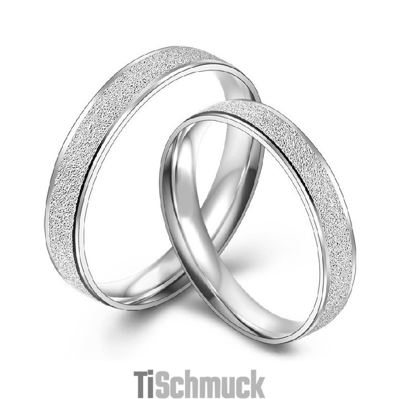 Einfach Zu Verwendender Platin-Titanring Aus Perlengarn Für Liebhaber Einfach Zu Verwendender Platin-Titanring Aus Perlengarn Für Liebhaber