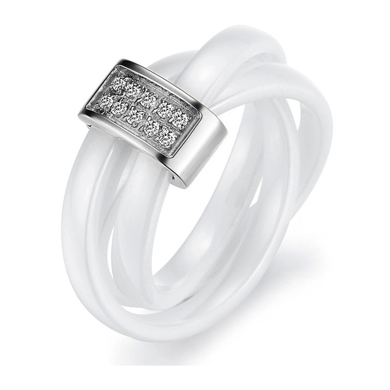 Bekannt Für Seinen Hochwertigen Wolfram-Keramikring Mit Strass