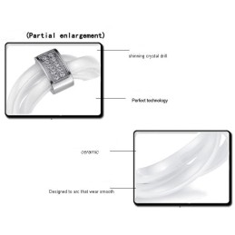Bekannt Für Seinen Hochwertigen Wolfram-Keramikring Mit Strass