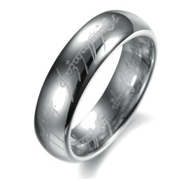 Qualität Und Quantität Gesichert Silber Wolfram Keramik Ring Für Liebhaber