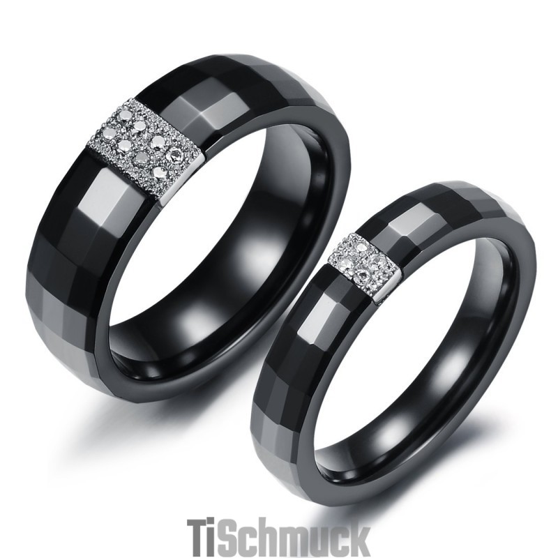 Einfach Zu Verwendender Rhombus-Wolfram-Keramikring Für Liebhaber