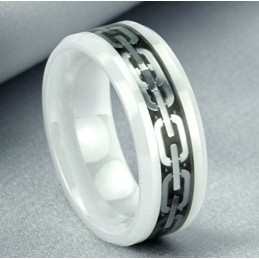 Hochwertiger Ring Aus Kohlefaser Und Wolframkeramik