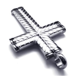 Cross Grain Herren Titan Anhänger - Free Chian