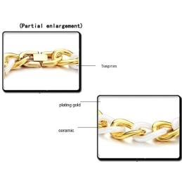 Einfach Zu Verwendendes Wolfram-Keramik-Armband Für Damen