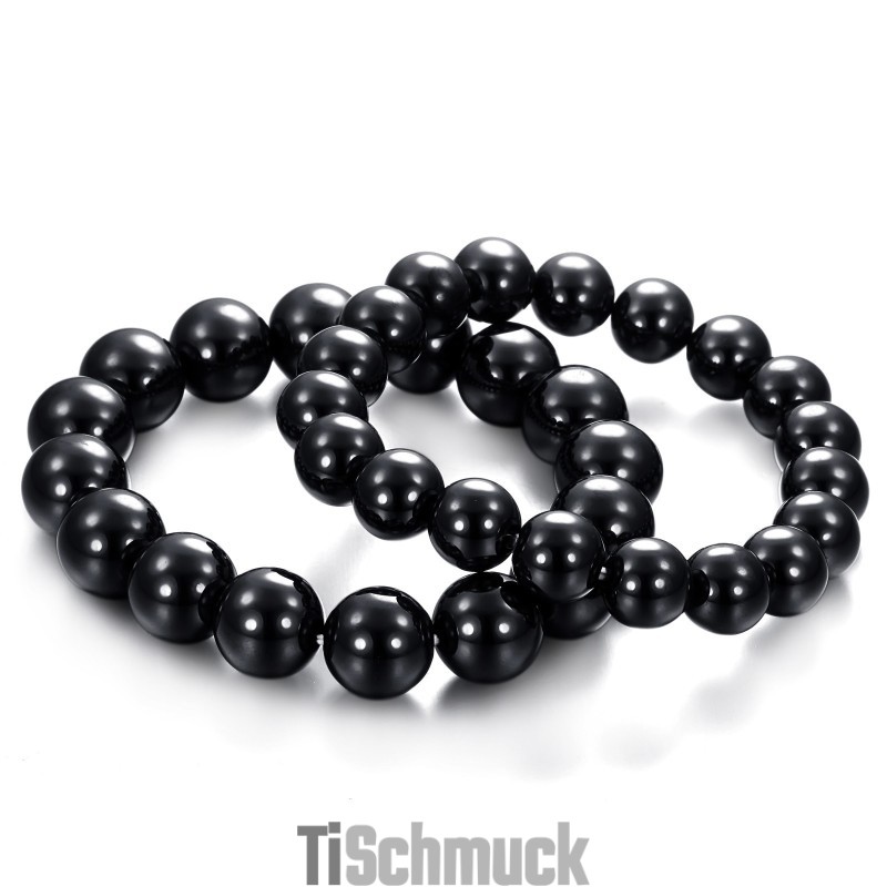 Hochwertiges Schwarzes Wolfram-Keramik-Armband Für Tannenliebhaber