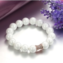 Qualitäts- Und Quantitätsgarantie Weißes Wolfram-Keramik-Armband