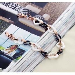 Zuverlässige Leistung Weibliches Sweetheart Wolfram-Keramik-Armband