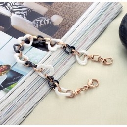 Zuverlässige Leistung Weibliches Sweetheart Wolfram-Keramik-Armband