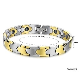 Hochwertiges Gesundheits-Wolfram-Magnetstein-Keramikarmband