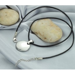 Hochwertige Runde Wolfram-Keramik-Halskette