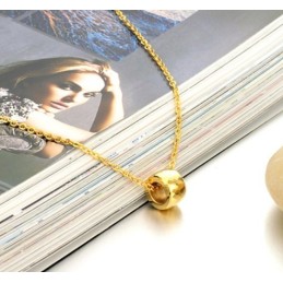 Hochwertige Weibliche Unzerstörbare Wolfram-Keramik-Halskette