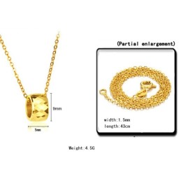 Hochwertige Weibliche Unzerstörbare Wolfram-Keramik-Halskette