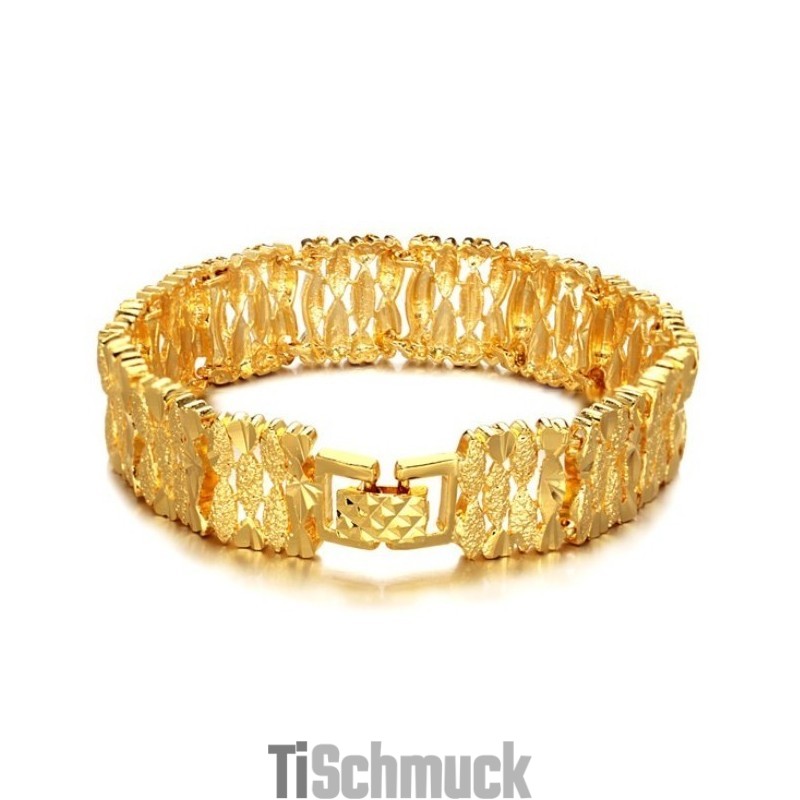 Weltweit Bekanntes, 18 Karat Vergoldetes Damenarmband Weltweit Bekanntes, 18 Karat Vergoldetes Damenarmband