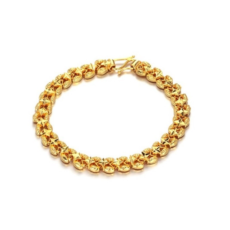Einfach Zu Verwendendes, 18 Karat Vergoldetes Damenarmband