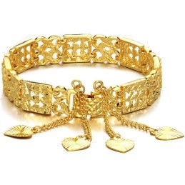 Langlebiges Damenarmband Mit 18 Karat Vergoldung