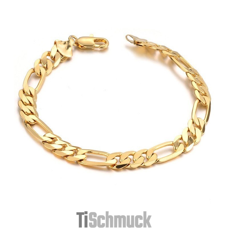 Einfach Zu Verwendendes, 18 Karat Vergoldetes Herrenarmband Einfach Zu Verwendendes, 18 Karat Vergoldetes Herrenarmband
