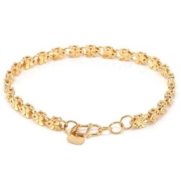 Reliable Reputation Damen-Armband In Schmetterlingsform, 18 Karat Vergoldet