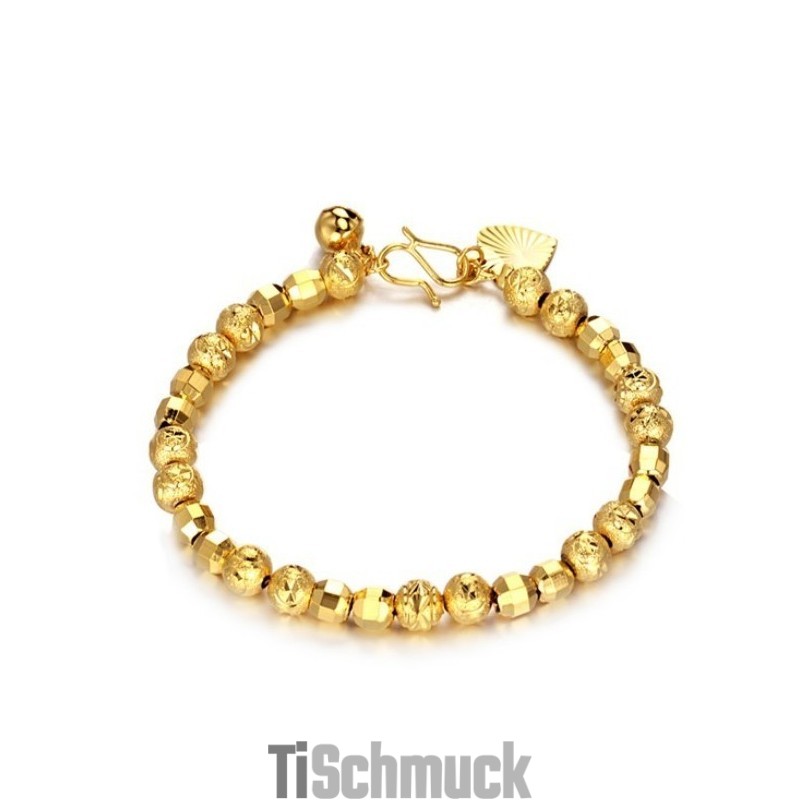 Hochwertiges Damenarmband Mit 18 Karat Vergoldung Hochwertiges Damenarmband Mit 18 Karat Vergoldung