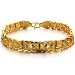 Qualität Und Quantität Garantiert: Klassisches Damenarmband Mit 18 Karat Goldbeschichtung