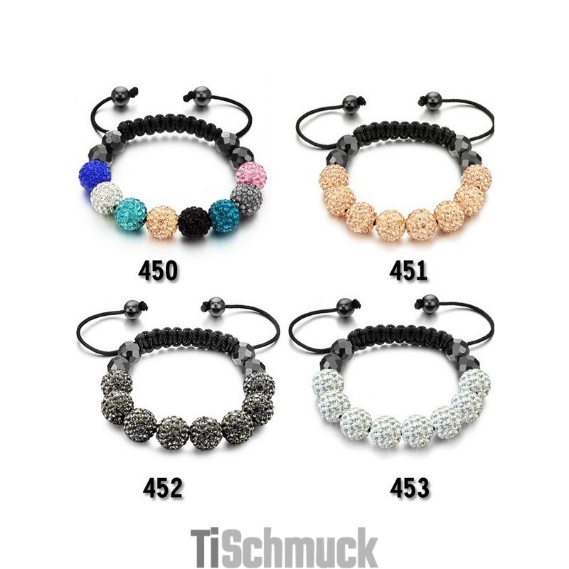 Hochwertiges Damenarmband In Kugelform Mit Kristallen