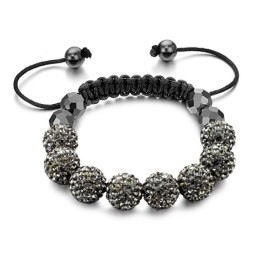 Hochwertiges Damenarmband In Kugelform Mit Kristallen