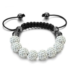 Hochwertiges Damenarmband In Kugelform Mit Kristallen