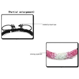 Komplett In Spezifikationen Weibliches Kugelförmiges Kristallarmband