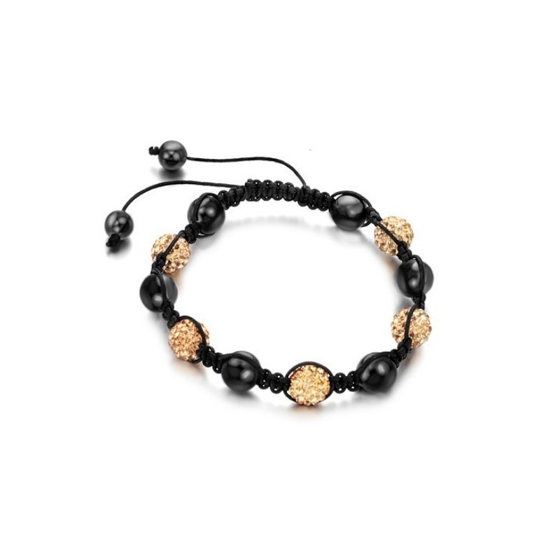 Hochwertiges Damenarmband In Kugelform Mit Kristallen