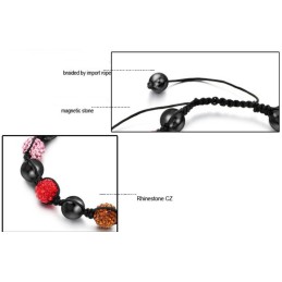 Hochwertiges Damenarmband In Kugelform Mit Kristallen