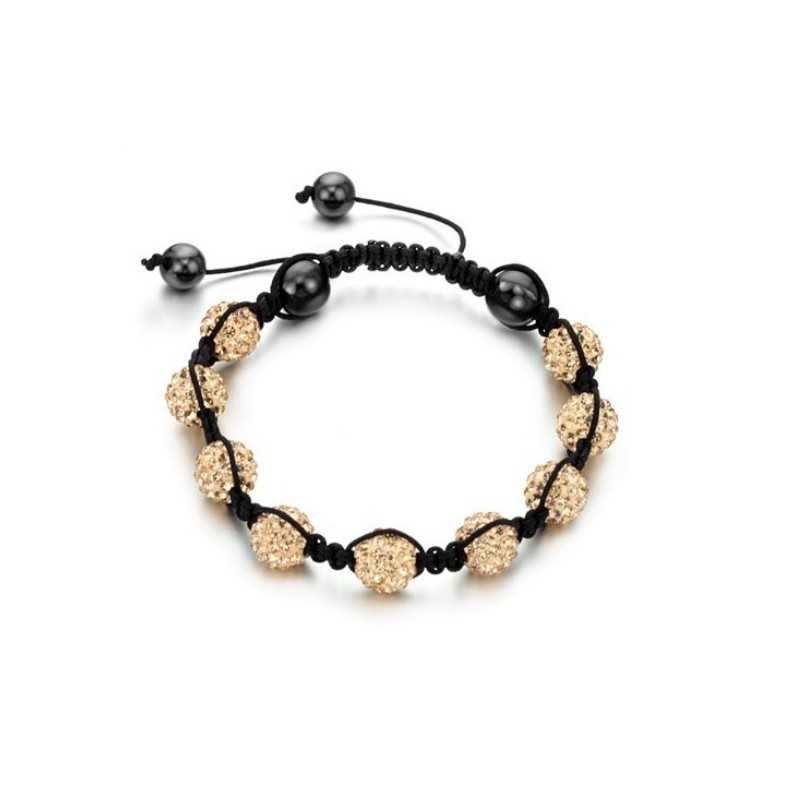 Einfach Zu Verwendendes Weibliches Kugel-Kristallarmband