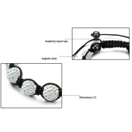 Hochwertiges Damenarmband In Kugelform Mit Kristallen