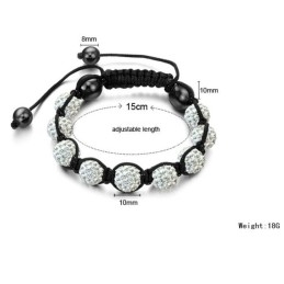Hochwertiges Damenarmband In Kugelform Mit Kristallen