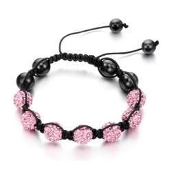 Langlebiges, Weibliches Armband In Kugelform Mit Kristallen