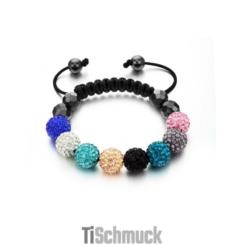 Stabiles Qualitäts-Armband Aus Kristall In Kugelform Für Damen
