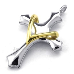 Halskette Mit Titan-Anhänger „Love And Heart“ (Kostenlose Kette)