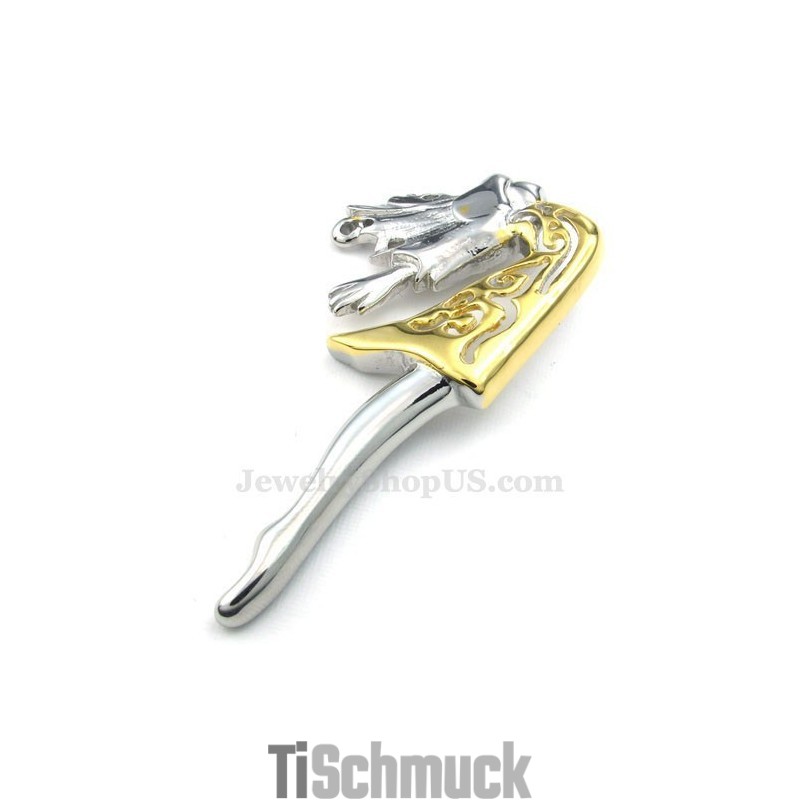 Halskette Mit Anhänger Aus Titan Für Mädchen (Kostenlose Kette) Halskette Mit Anhänger Aus Titan Für Mädchen (Kostenlose Kette)