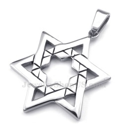 Halskette Mit Glücksstern-Anhänger Aus Titan (Kostenlose Kette)