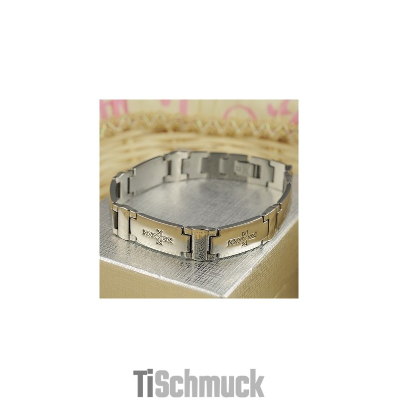 Herren Titan Kreuz Armbänder