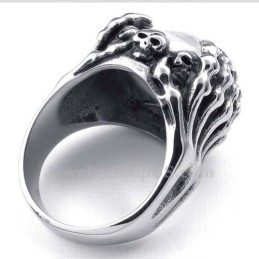 Titanring Mit Blauem Auge