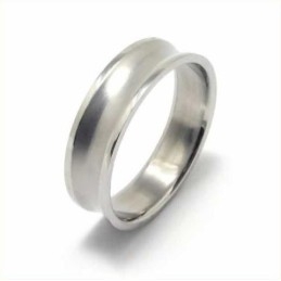 Konkaver 6-Mm-Titanring
