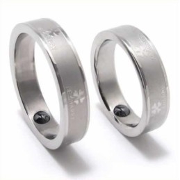 Vierblättriges Kleeblatt, 5 Mm, Titanring
