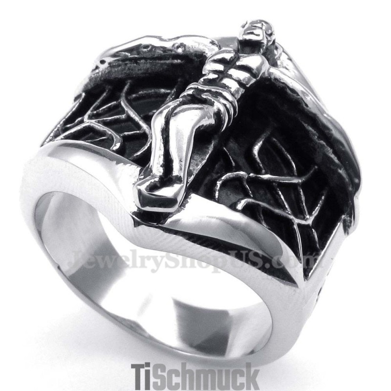 Titan Spinnweben Jesus Ring Titan Spinnweben Jesus Ring