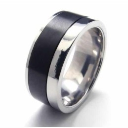 8 Mm Schwarzer Titanring Für Herren