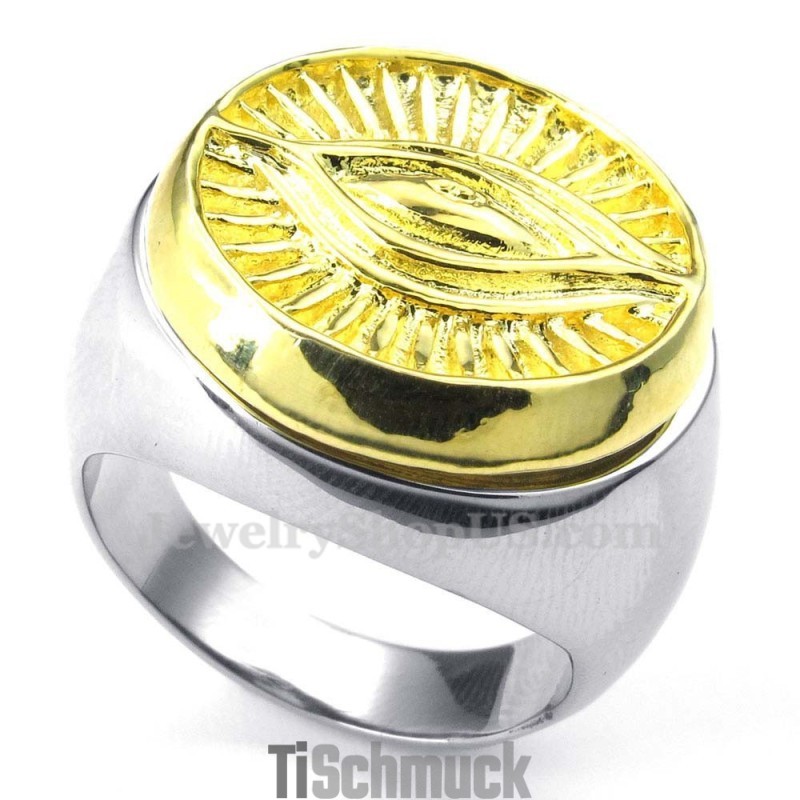 Goldener Sonnengott-Titanring Goldener Sonnengott-Titanring
