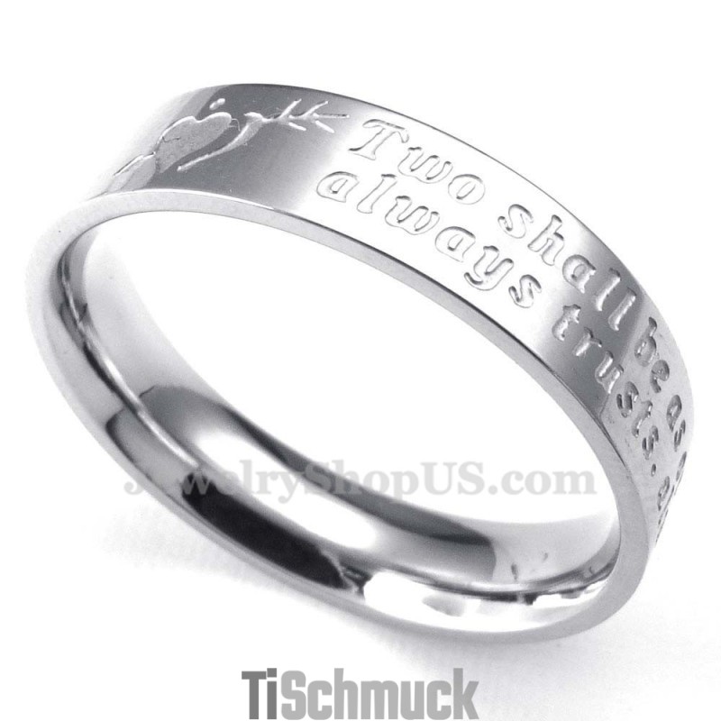 Titanring „Ein Pfeil Durch Das Herz“ (Herren) Titanring „Ein Pfeil Durch Das Herz“ (Herren)